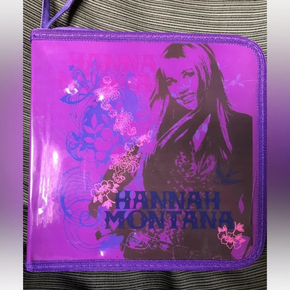 Disney Channel Mattel Hannah Montana CD Board Game With Carrying Case
